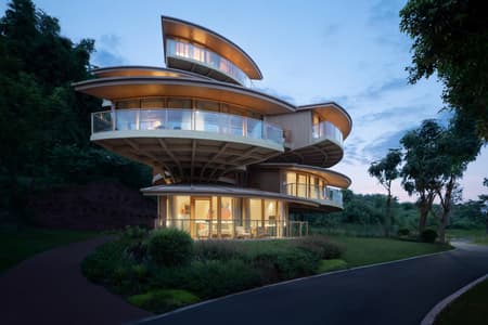 Tree house Design of Nanxi Happy Pastoral Wild Hotel 